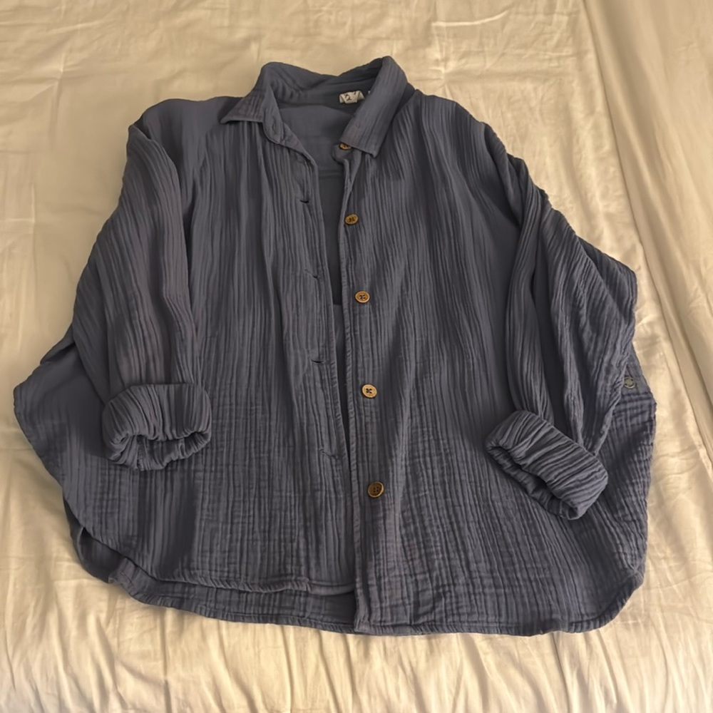 Linen Button down